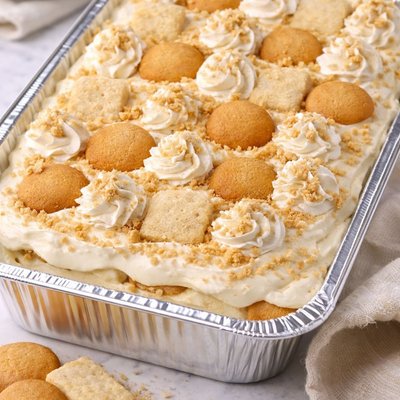 Golden Cookie Cream Pudding