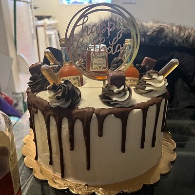 9inch 2 Layer Infused (top Shelf) Cake