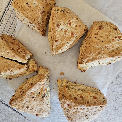 Savory Buttermilk Scones [6]