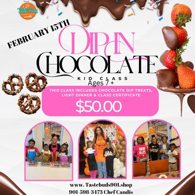 Kid Chocolate Decorating Class - Feb 15,2025