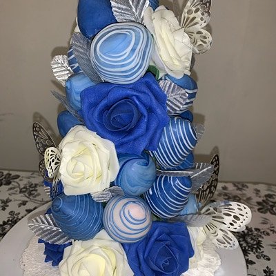 Blue Strawberry Tower 