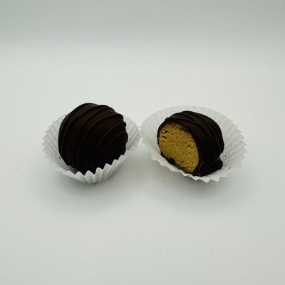 6 Buckeyes (Peanut Butter Balls)