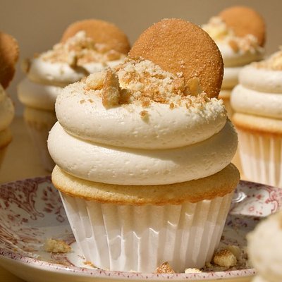 💎 Banana Pudding Cupcakes**