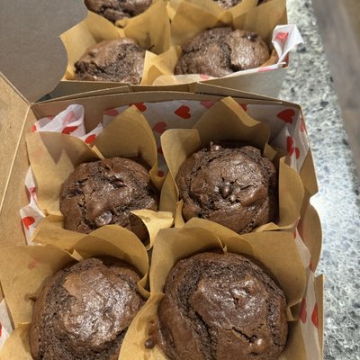 Sourdough Chocolate Muffins(4 Pack)