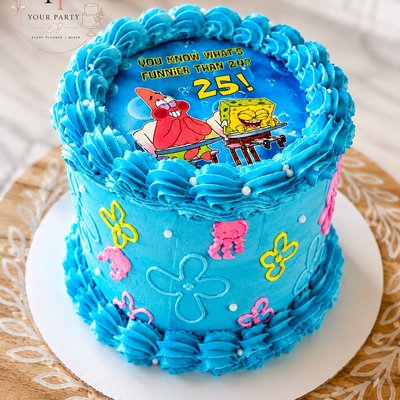 6” 2 Layer: 8-10 Servings