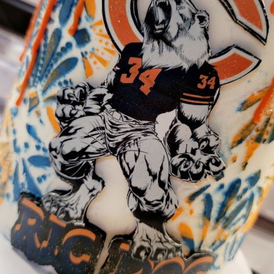 CHICAGO Bears Cake