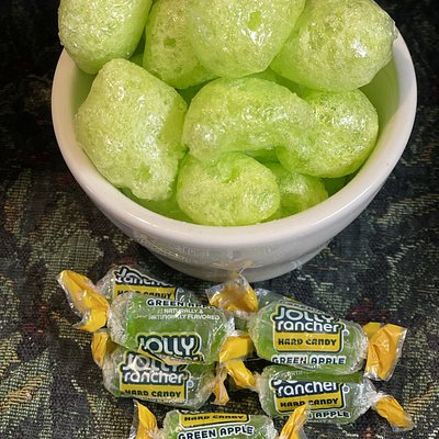 Freeze-Dried Sour Apple Jolly Ranchers 2 Oz Bag