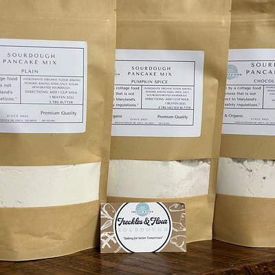 Pack Of 3 Sourdough Pancake Mixes