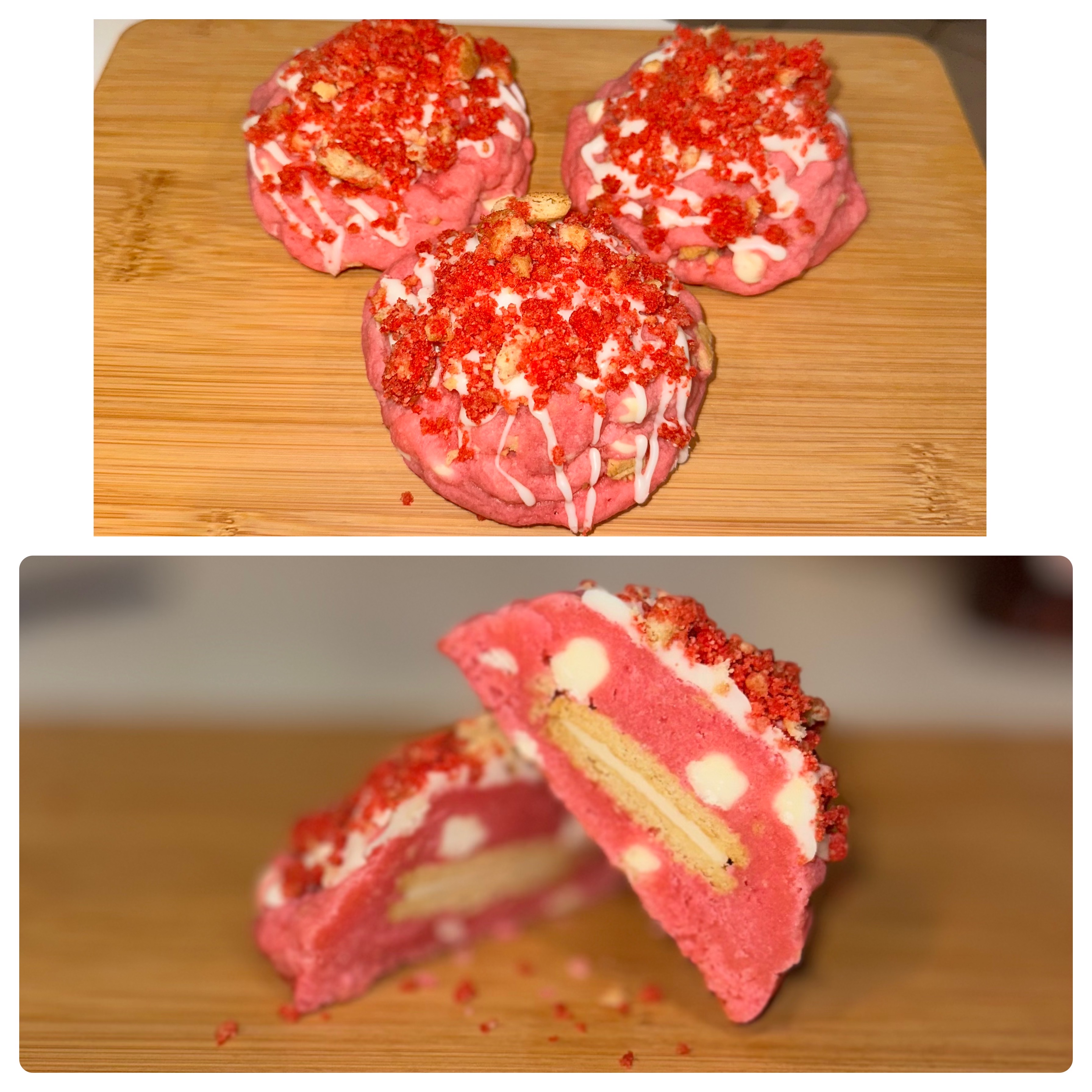 Strawberry Shortcake Colossal Cookie 