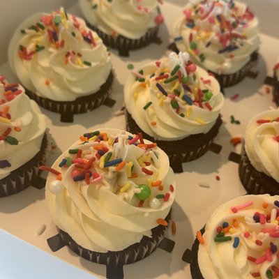 One Dozen Cupcakes