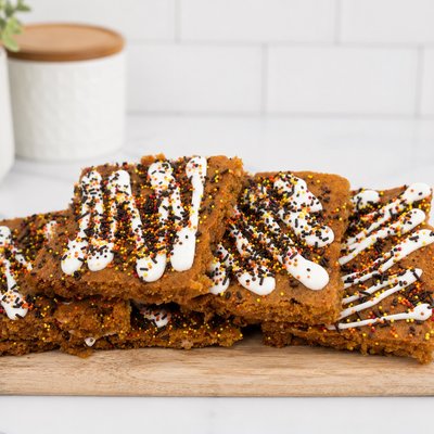 Pumpkin Blondies 