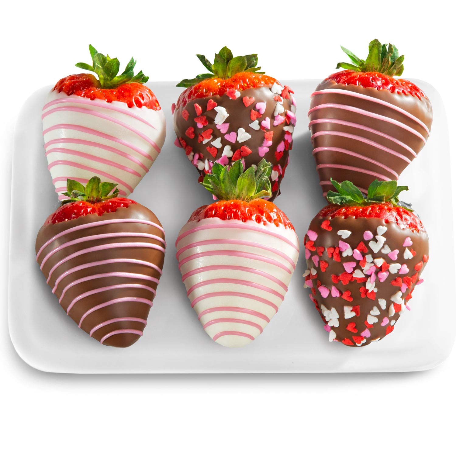 6 Chocolate Covered Strawberries 