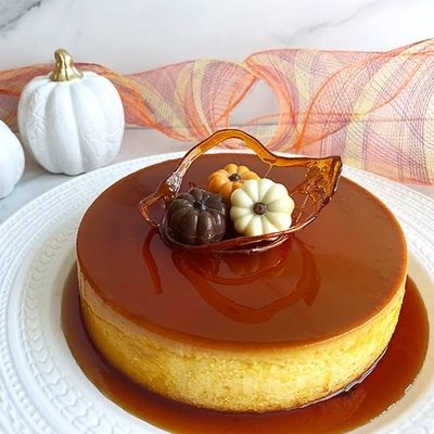 pumpkin Spice Flan 8🎃