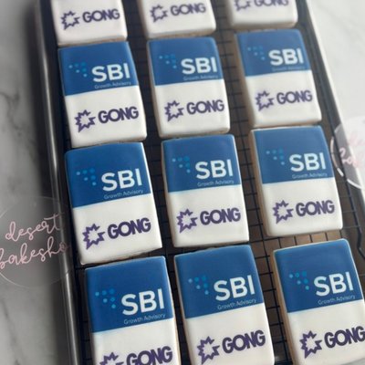 Printed Logo Cookies 