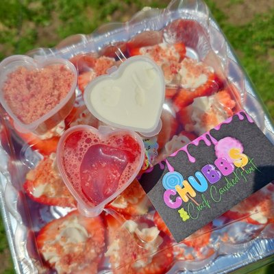 Deviled Cheesecake Strawberries 1 Dozen