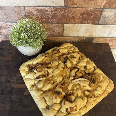 Caramelized Onion Focaccia 