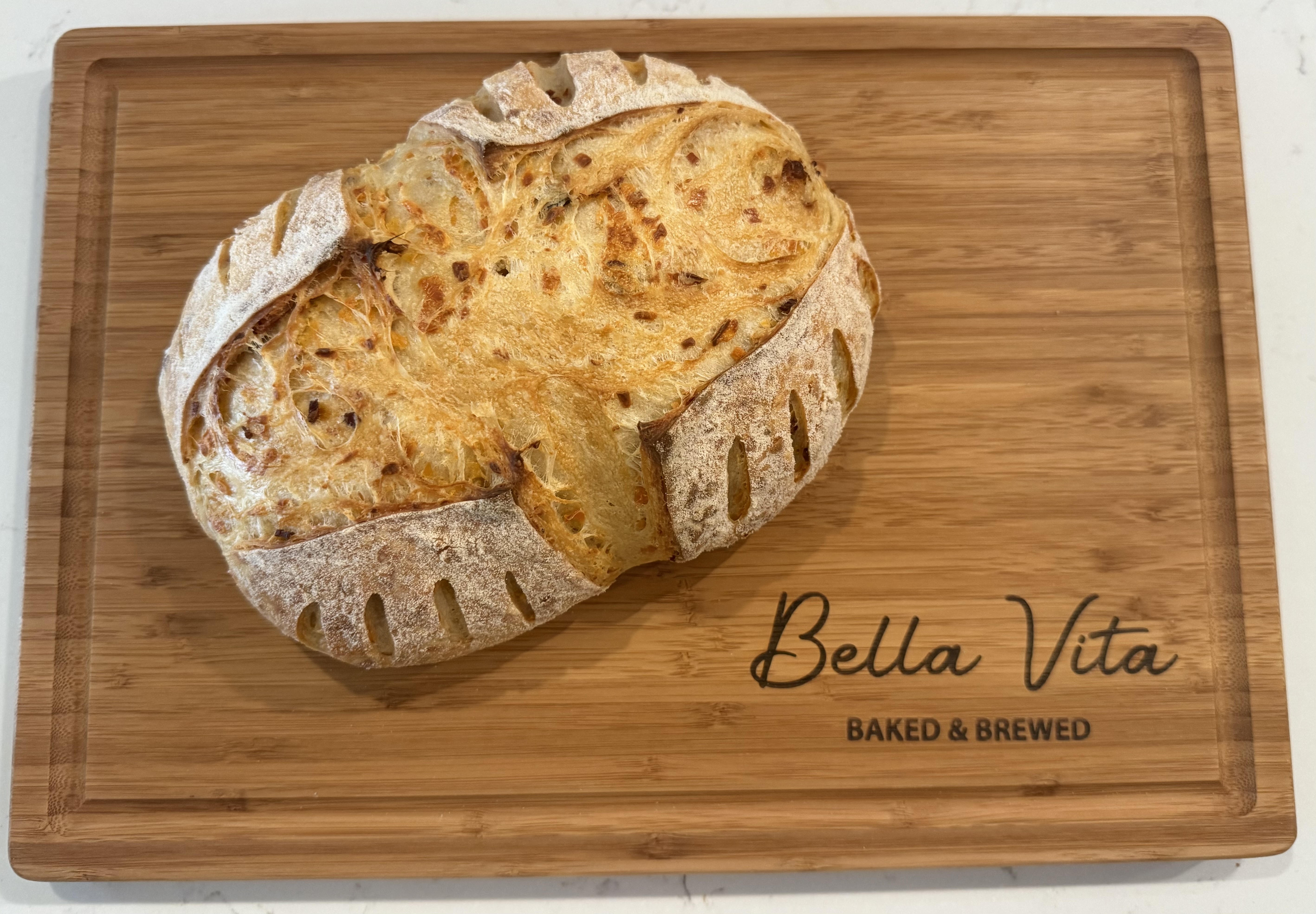 Bacon Cheddar Sourdough