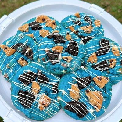 Cookie Monster cookies 