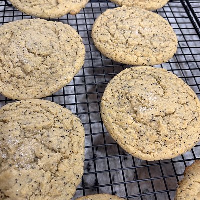 Fresh Milled Lemon Poppyseed Cookie
