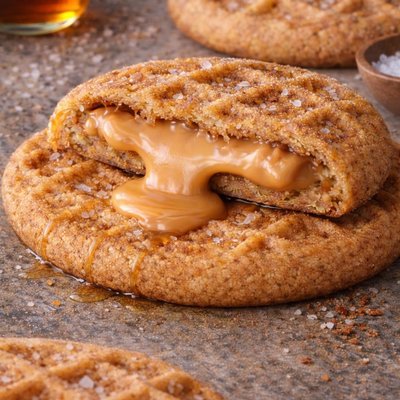Brown Butter Waffle with Maple Cream