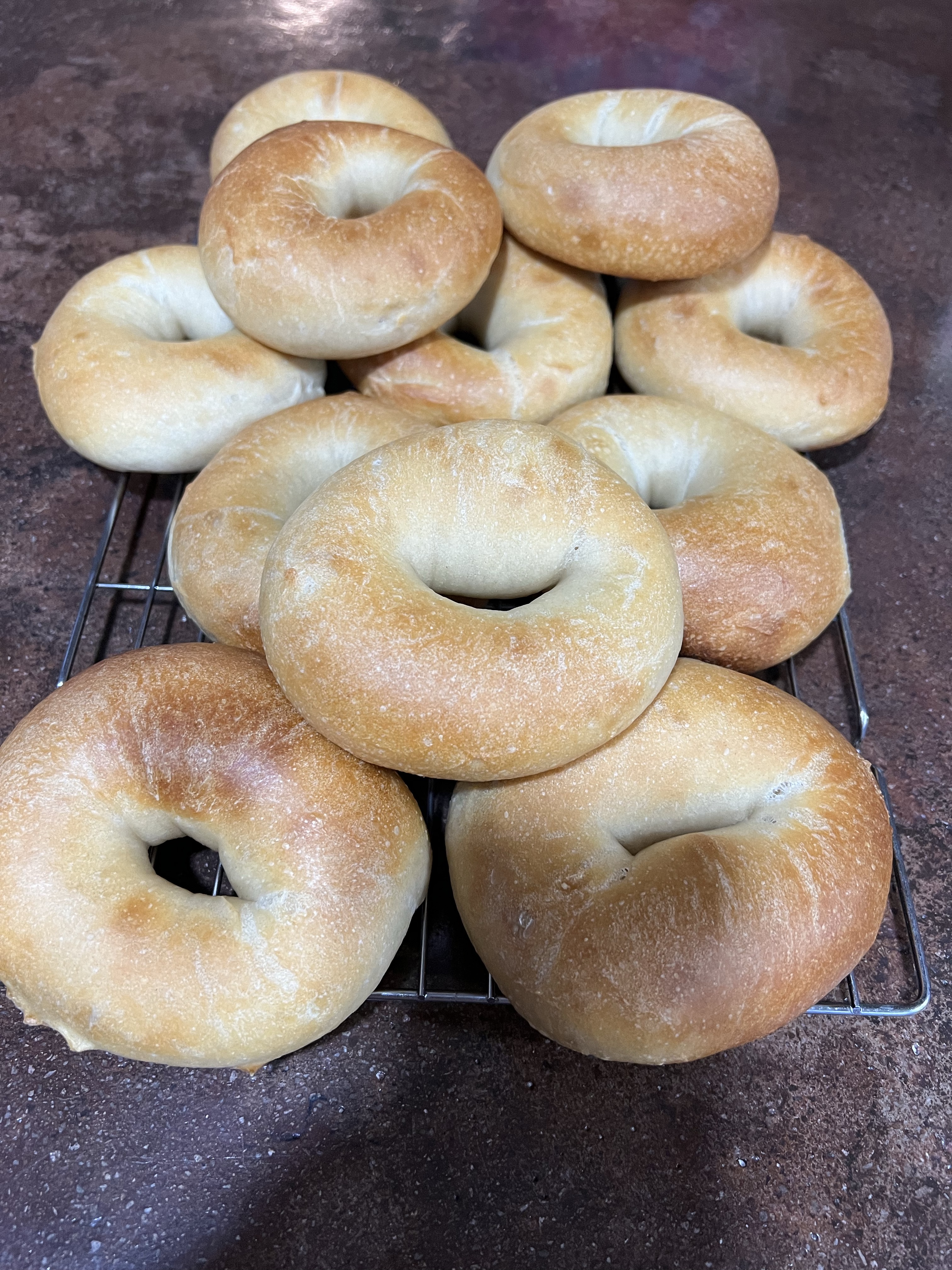 Half Dozen Sourdough Bagels