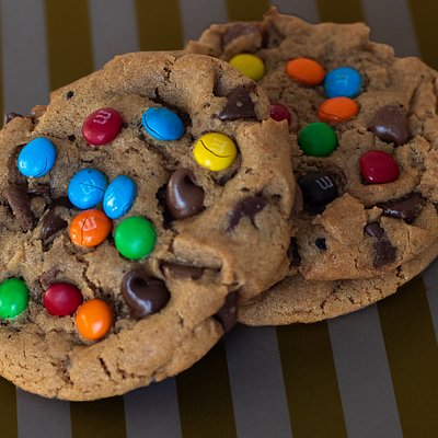 Brown Butter  M& Ms Candy  Chocolate Chip Box of 12 