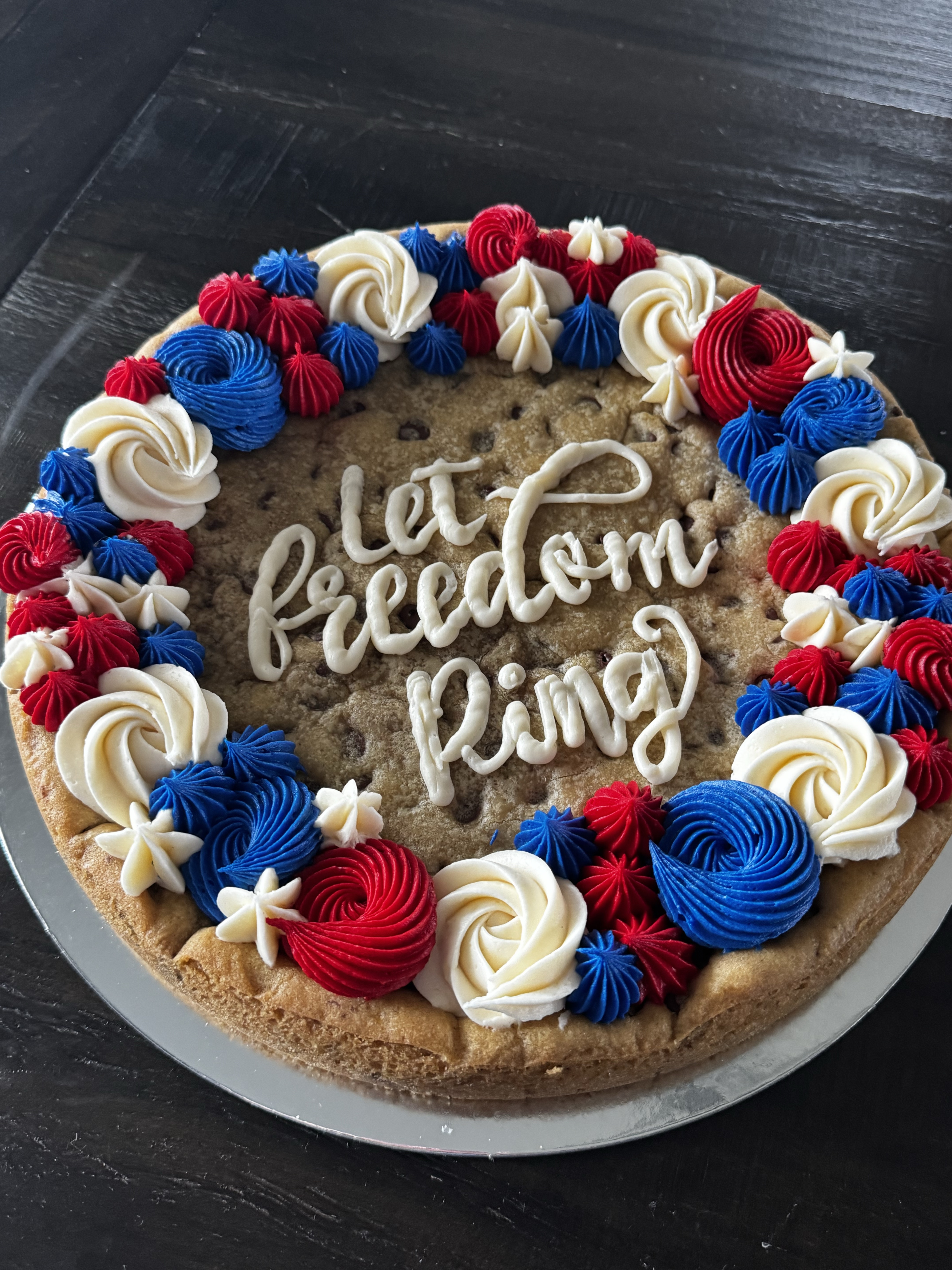 Chocolate Chip Cookie Cake- Round 