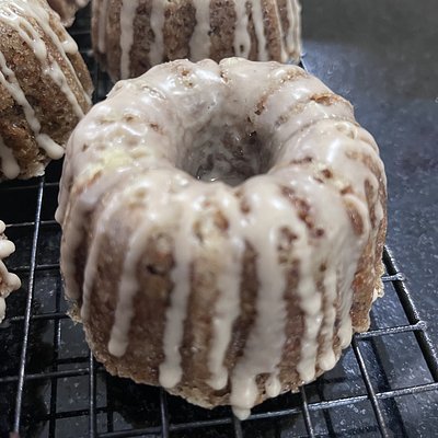 Carrot Bundt Cakes - 1/2 Dozen
