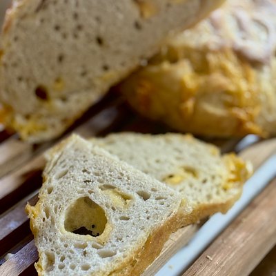 Cheddar Sourdough Loaf