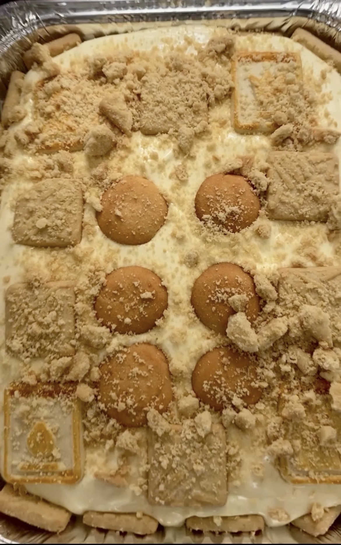 1/2 Pan Banana Pudding