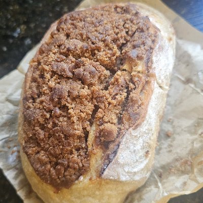 Sourdough Loaf With Cinnamon Sugar