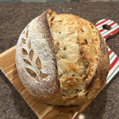 Green Chili Sourdough 