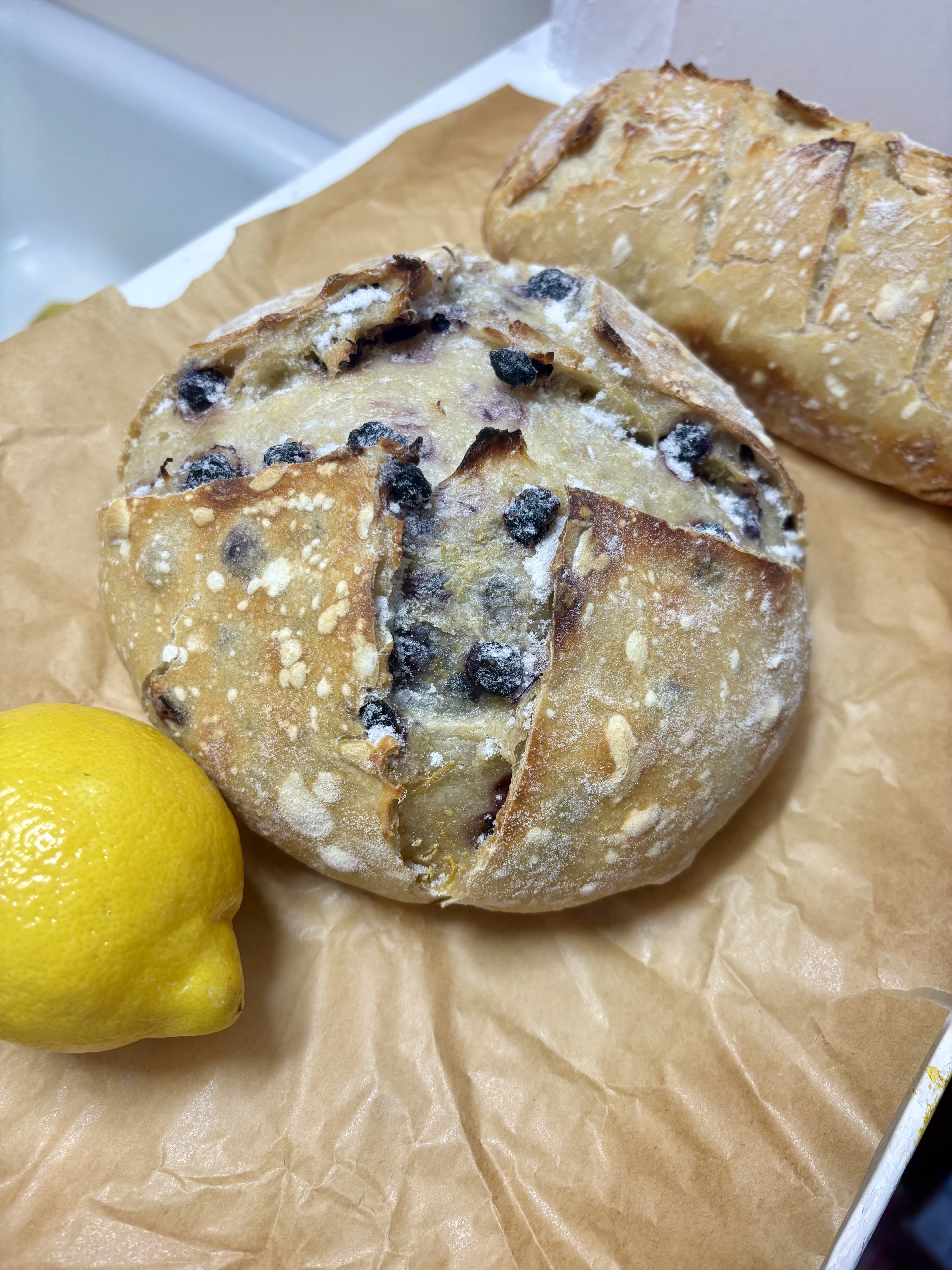 Blueberry & lemon 