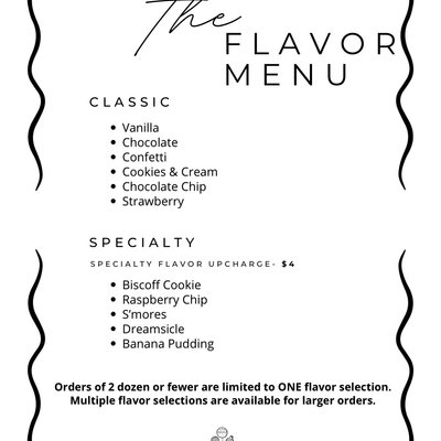 Specialty Flavor Upcharge 