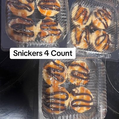 6 Count (choose Flavor)(turtle, Reese’s, cookie Butter, plain, Oreo, Caramel, Chocolate, Strawberry, Heath Bar, Twix, Snickers, KitKat)