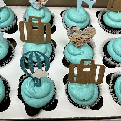 Custom Decorated Cupcakes