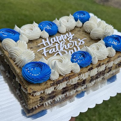 Double Layered Cookie Cake (Approx 9 By 6)