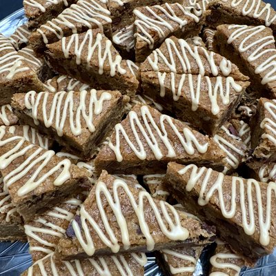 Milk Chocolate Mocha Blondies