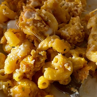 Buffalo Chicken Mac-n-Cheese