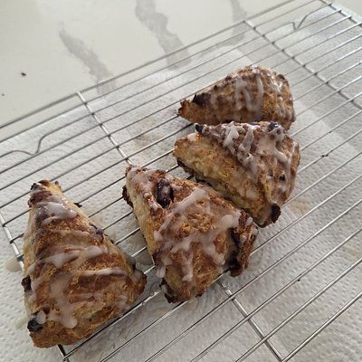 Sourdough Cranberry Orange Muffins (4)