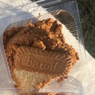 Biscoff Butter Pound Cake Slice
