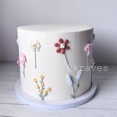 8 Inch Round Cake (3 Layers)