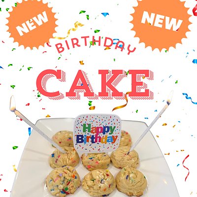 Birthday Cake Cookies