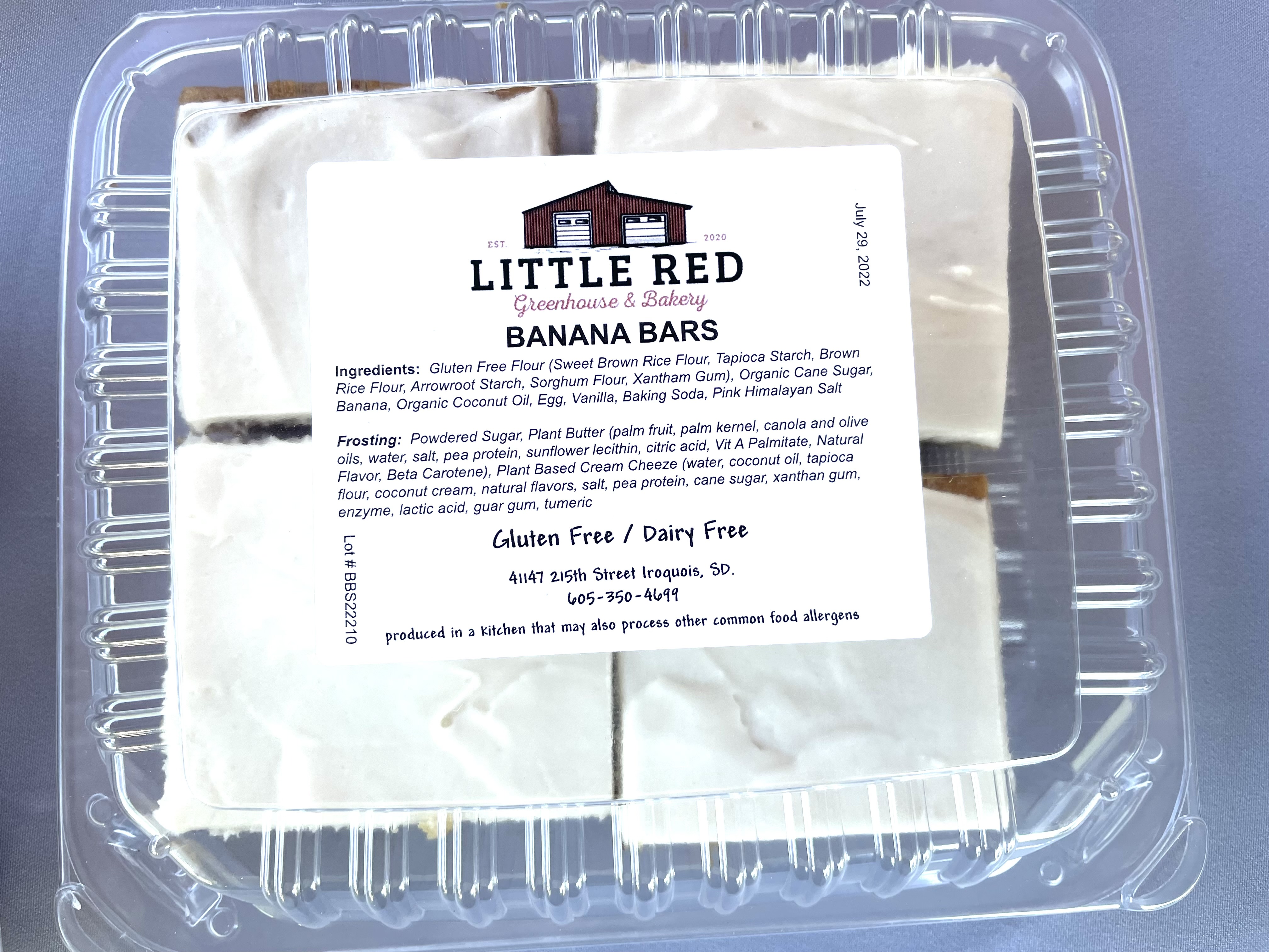Banana Bars