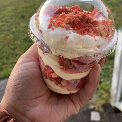 Strawberry Crunch Puddin’ Cup