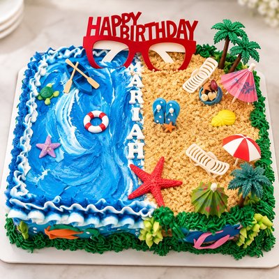 Quarter Sheet Cake 
