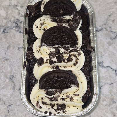 Cookies & Cream Mini Loaf Cake