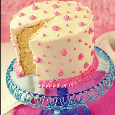 Cake & Icing & Colors Your Choice 6 Inch (serves 6-8)