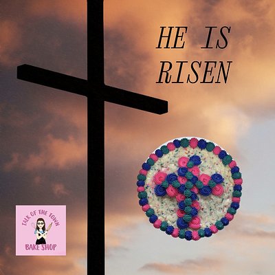 9 Inch Funfetti Sugar Cookie Cake