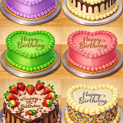 Pre Designed Cakes Budget Friendly 